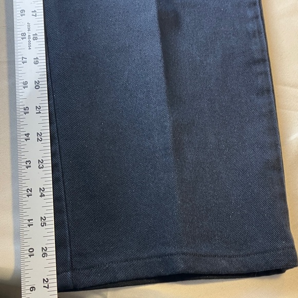 Lauren Jeans Co. Ralph Lauren Women’s Sz 12 Straight Leg Dark Indigo Wash Denim - Picture 9 of 13